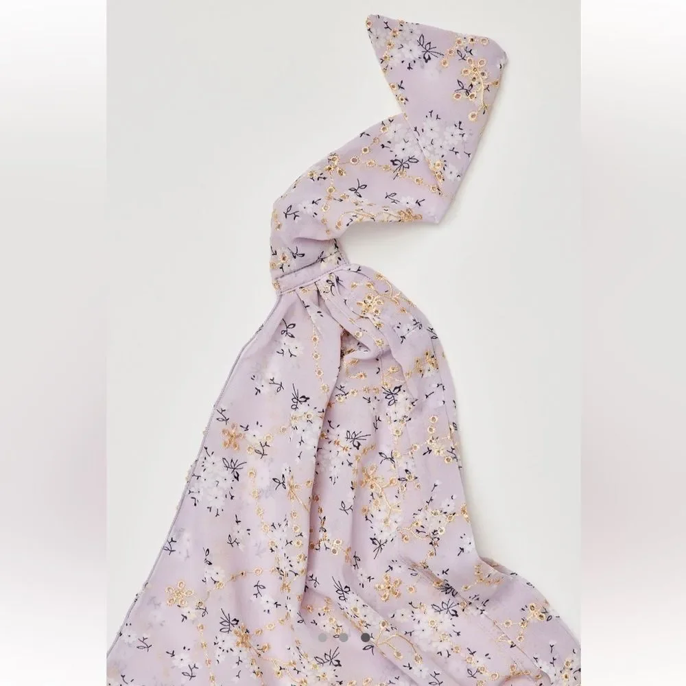 Free People Honey Hair Scarf Pink